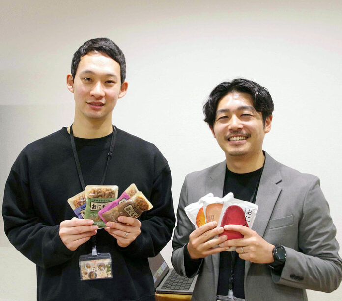 林幹晟CEO㊧と三石賢志郎COO。二人は高校時代からの友人