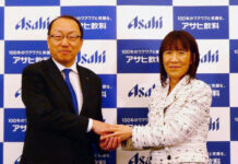 アサヒ飲料、サイバー攻撃被害から反転攻勢 近藤佳代子次期社長が意欲 米女太一社長㊧と近藤佳代子次期社長