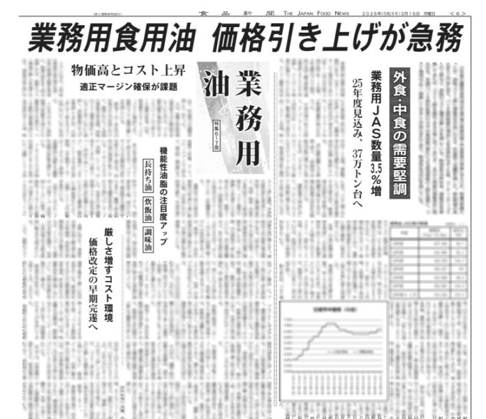 業務用食用油特集