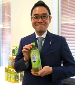 日本コカ・コーラの助川公太マーケティング本部緑茶事業部部長