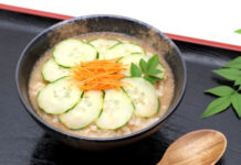 夏の注目メニューは冷や汁 夏の注目メニューは冷や汁