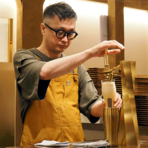 「YEBISU BREWERY TOKYO」で行われた発表会（4月3日）