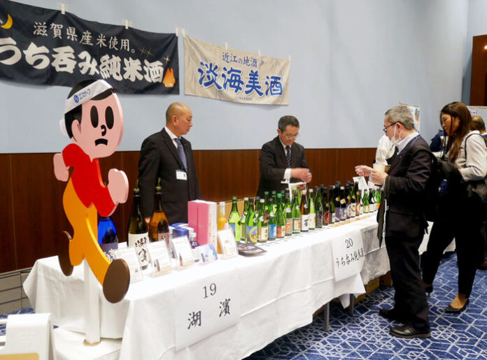 「うち呑み」純米酒のコーナー