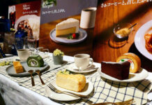 キーコーヒー 業務用食材の新ブランド「クレダルジャン」 喫茶店文化継承へコーヒーに合う食品の提案強化 「クレダルジャン」のケーキ提供イメージ