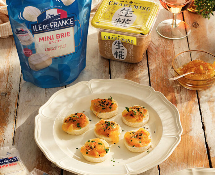 ひかり味噌 みそとチーズのレシピ イル・ド・フランスと