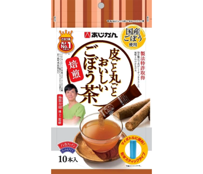 「皮ごと丸ごとおいしいごぼう茶」