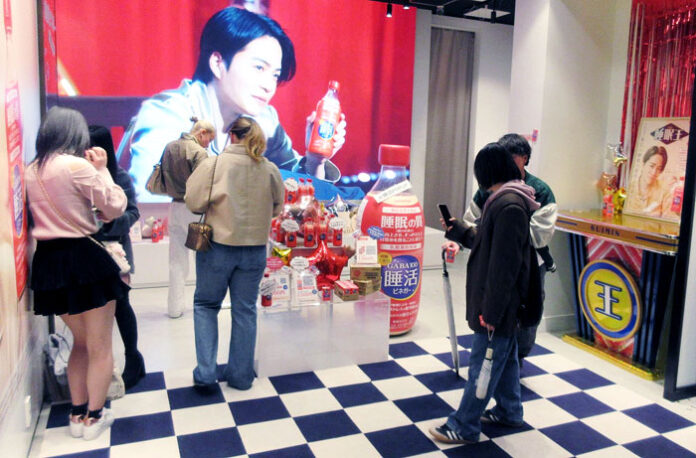 ヤマモリ 渋谷で「睡活ビネガー」ＰＲ 期間限定店にCMの世界観再現