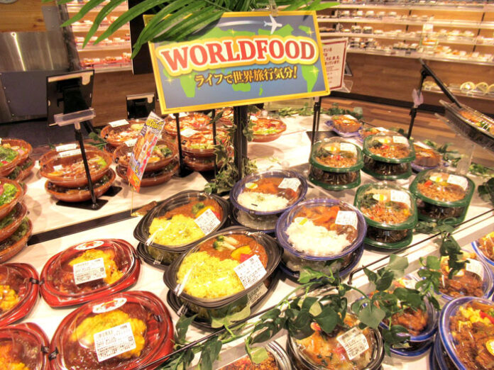 「WORLD FOOD」コーナー