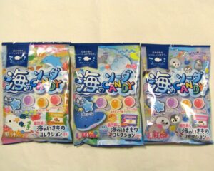 「海のソーダCANDY」の外袋は3種類