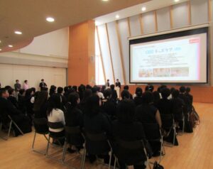 保護者58人にキリンの子どもの健康に関する取り組みを紹介