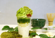 リンツ×天空の抹茶 7年連続コラボ 「極み ショコラドリンク」発売 「天空の抹茶 極み ショコラドリンク」