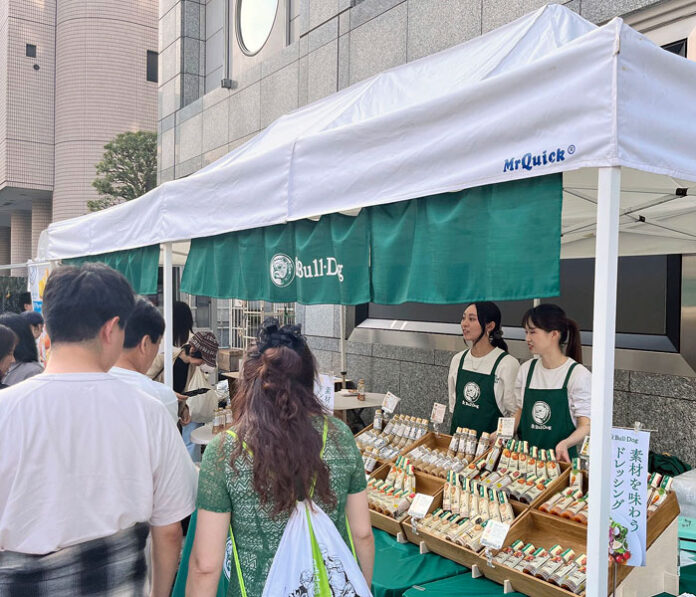 初出店で多くの反響を得た