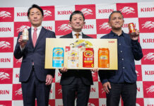 「本麒麟」8年越しのビール化 「一番搾り」“今の味”に刷新 酒税一本化迎え撃つキリン (左から)木村正一氏、今村恵三氏、田山智広氏