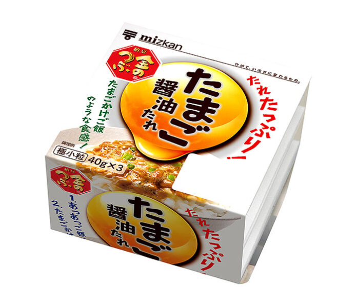 「金のつぶ　たれたっぷり！たまご醤油たれ3P」