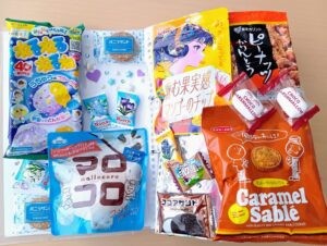 お菓子帳のページ