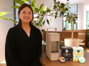 ソロフレッシュコーヒーシステムの西川満美子氏