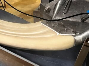 蒸練機から作られるもちもちの団子