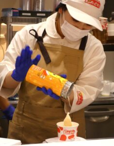 「パウダーマニアソフトクリーム」