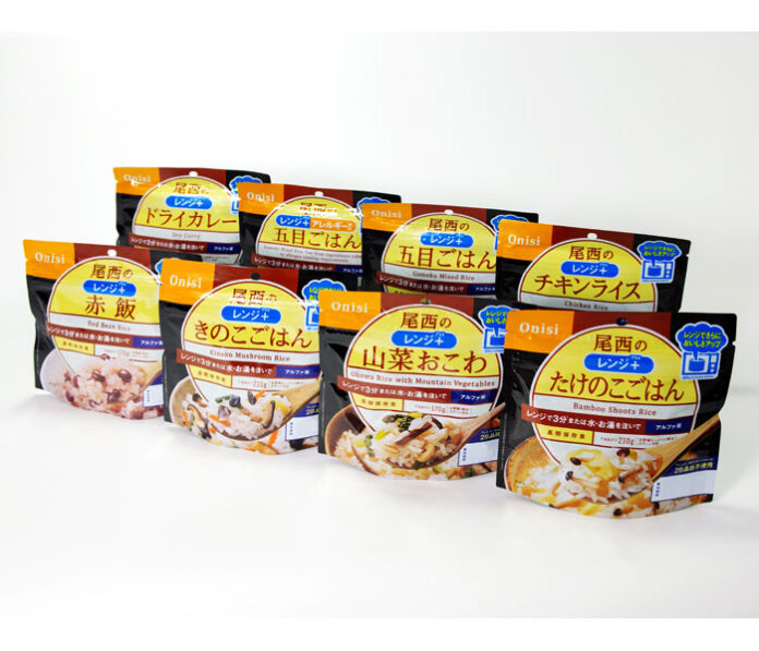 尾西食品 「レンジ+（プラス）」に「五目ごはん」 時短・便利な非常食を、もっと身近に