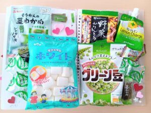 お菓子帳のページ