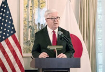 アメリカ大豆輸出協会 対日供給の安定強化へ 日本事務所70周年、米大使公邸で記念レセプション ジョージ・グラス駐日大使