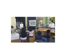 永谷園 宇治田原町の小学校で食育授業とお茶漬け給食 宇治田原小学校での授業
