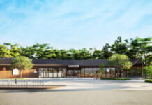 「ハッピーローソンタウン」1号店 池田市に開設、地域再創生へ ローソン×KDDI 店舗イメージ