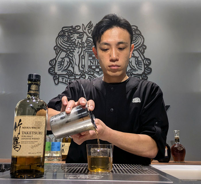 ウイスキーを使ったカクテル各種も