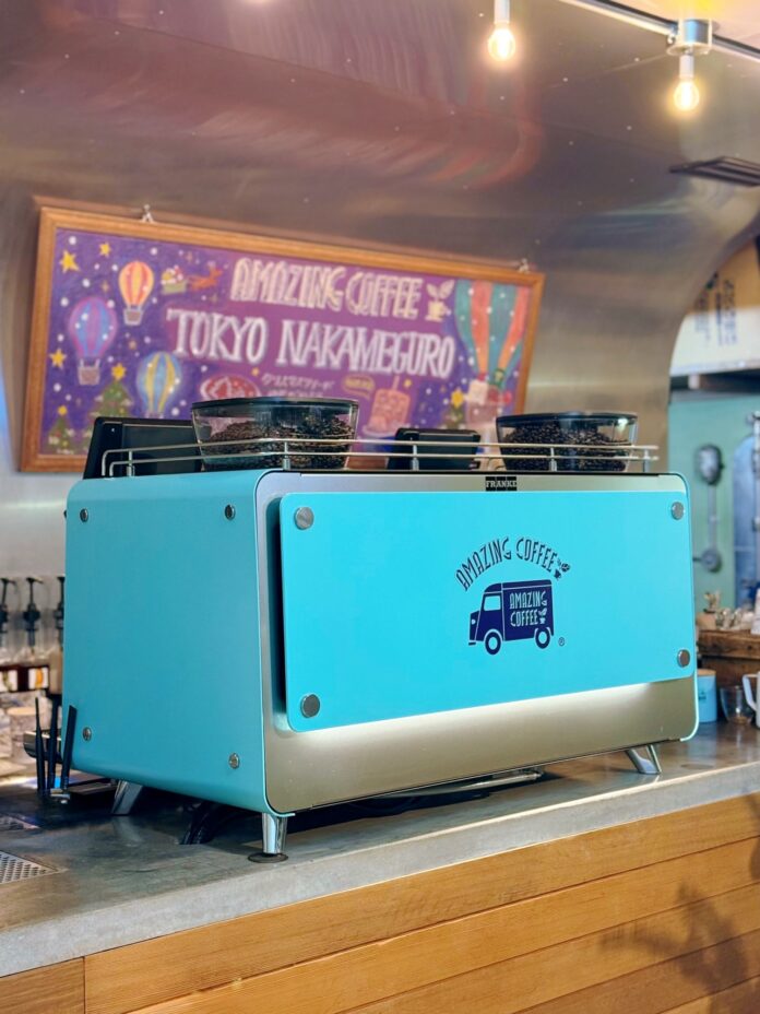 「AMAZING COFFEE」に導入された「Mytico（ミティコ）」