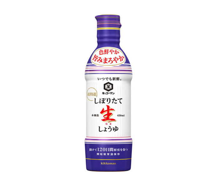 「いつでも新鮮しぼりたて生しょうゆ450㎖」