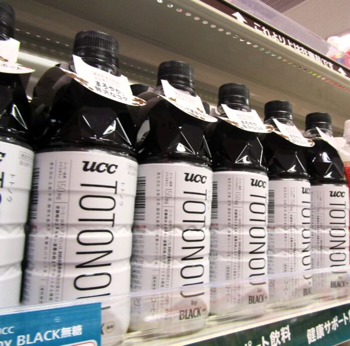 売場に並ぶ「UCC TOTONOU by BLACK無糖」