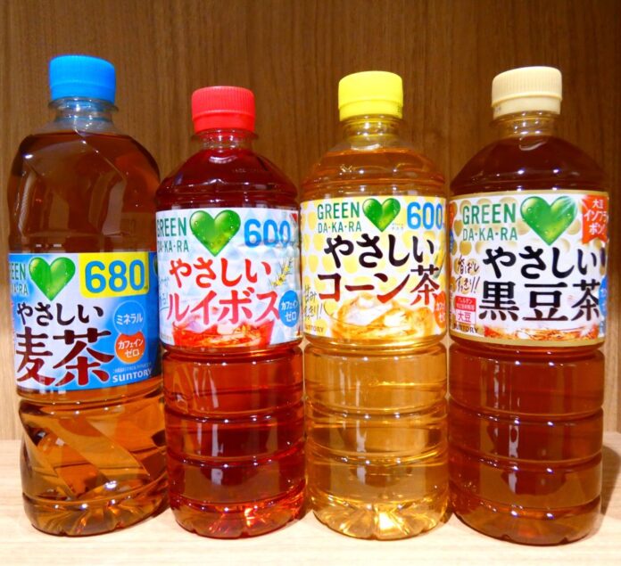 「GREEN DA・KA・RA」ブランドがノンカフェイン茶系飲料