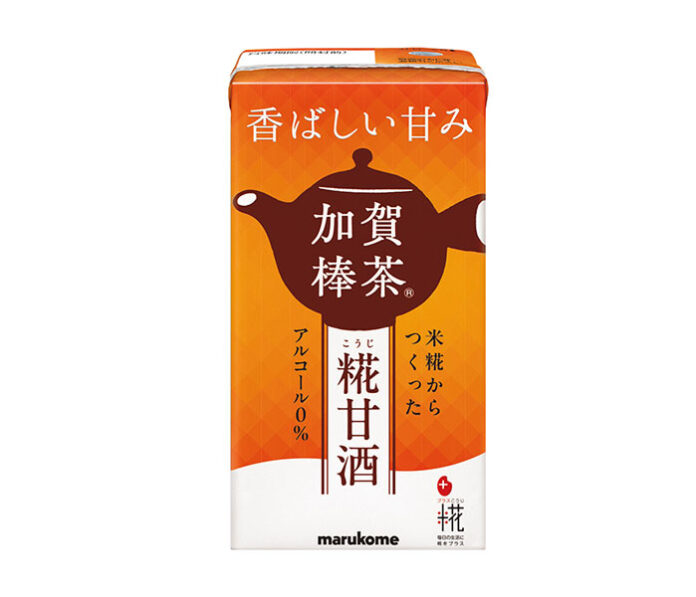 「糀甘酒LL加賀棒茶」