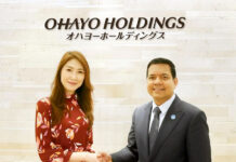 オハヨー乳業 80億円規模のCVC設立 海外展開・フードテック強化 山崎陽子社長㊧と ペガサス・テック・ベンチャーズ 創業者兼CEO アニス・ウッザマン氏