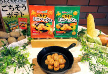 カルビーポテト 冷凍「ごちそうミニハッシュ」 道産素材でおいしさ・食シーン訴求 ヤングファミリー層にも