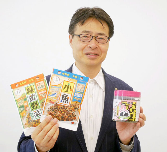 「菓子売場にも」 意欲を示す稲野達郎社長