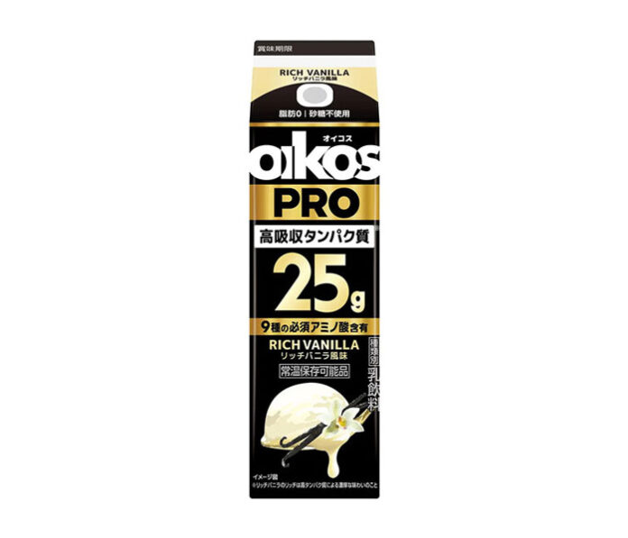 「オイコス PRO プロテインドリンク 高吸収タンパク質25g リッチバニラ風味」