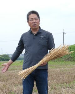 今安ライスセンターの伊藤宏幸氏