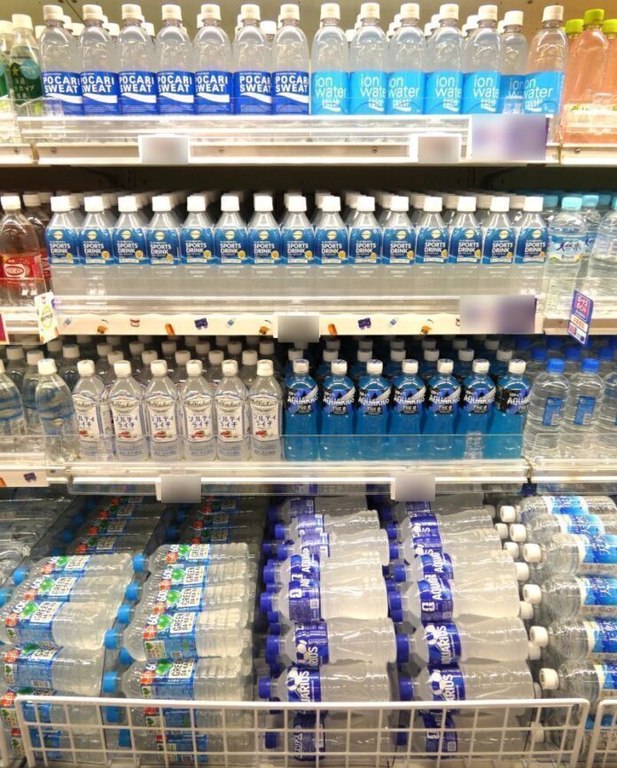 スポーツ・機能系飲料売場