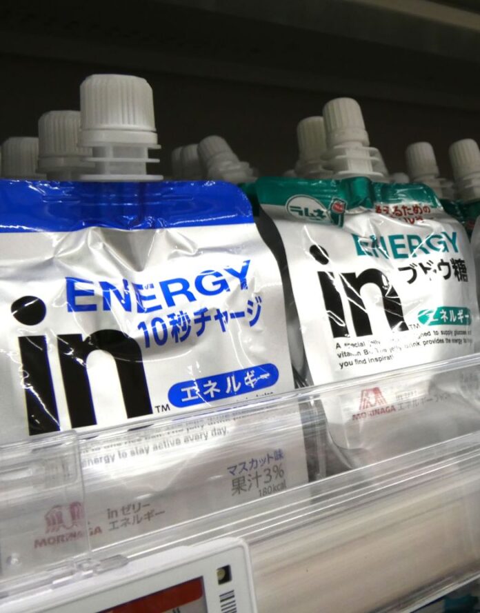 売場に並ぶ「inゼリー」