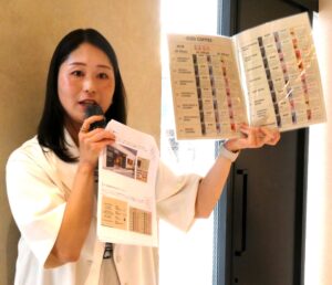 ソロフレッシュコーヒーシステムの西川満美子氏