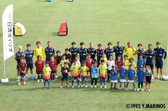 日清オイリオグループ×横浜F・マリノス共催 「サッカー教室＆食育講座in宮崎」