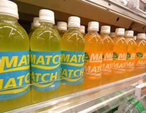 売場に並ぶ大塚食品の「マッチ」ブランド
