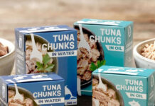 ツナ製品向け紙容器 缶に代わる新たな選択肢 テトラパック 紙容器「テトラ・リカルト」で常温保存を可能としたツナ製品(Jealsa社製)