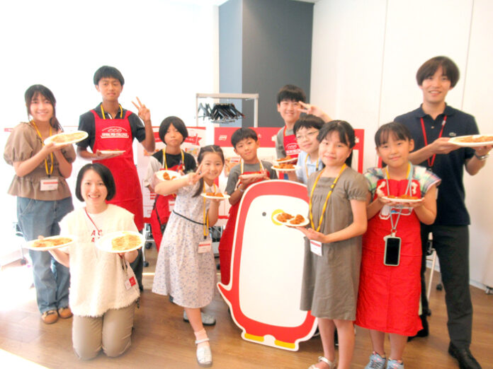 子ども記者と社員