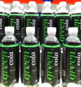 アサヒ飲料の「green cola（グリーンコーラ）」