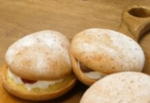 不二家から「生ブッセ」新発売 1カ月で累計40万個販売した「生ドーナツ」に続く生食感スイーツ第二弾 7月31日、「新焼菓子シリーズ」および「新“生”シリーズ」プレス試食会でお披露目された「不二家の生ブッセ」