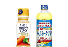 日清オイリオとキユーピー 油付きボトルの水平リサイクル 最高位「ジャパンスター賞」を受賞 再生ボトル使用の受賞製品例