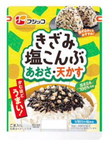 「きざみ塩こんぶ あおさ・天かす」
