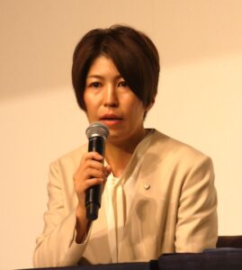 江崎グリコ新規事業開発プロジェクト担当の田中莉夏子氏